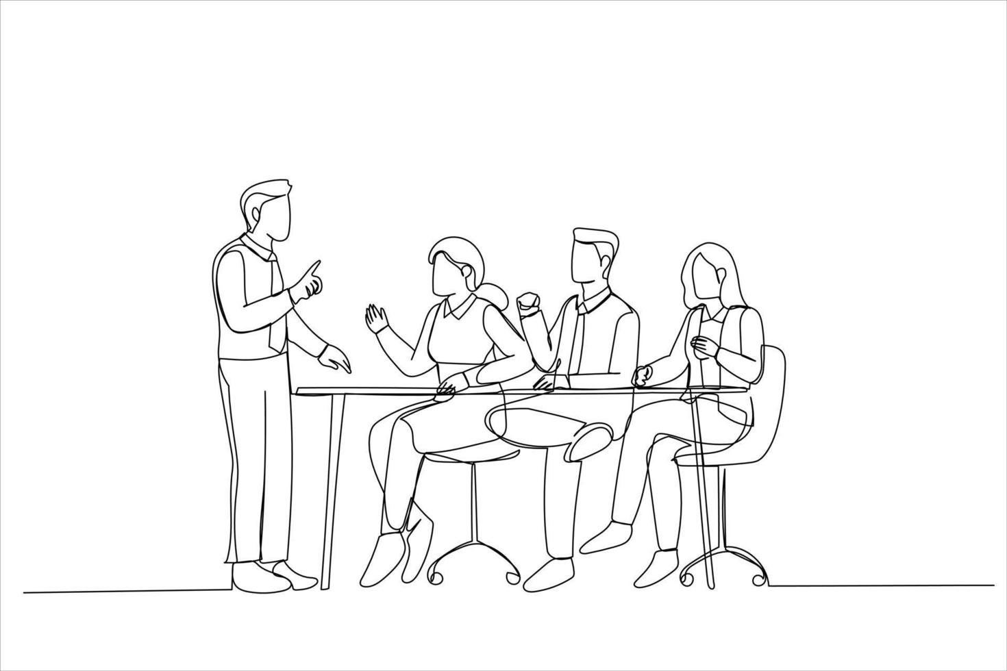Executive Drawing Creative Art