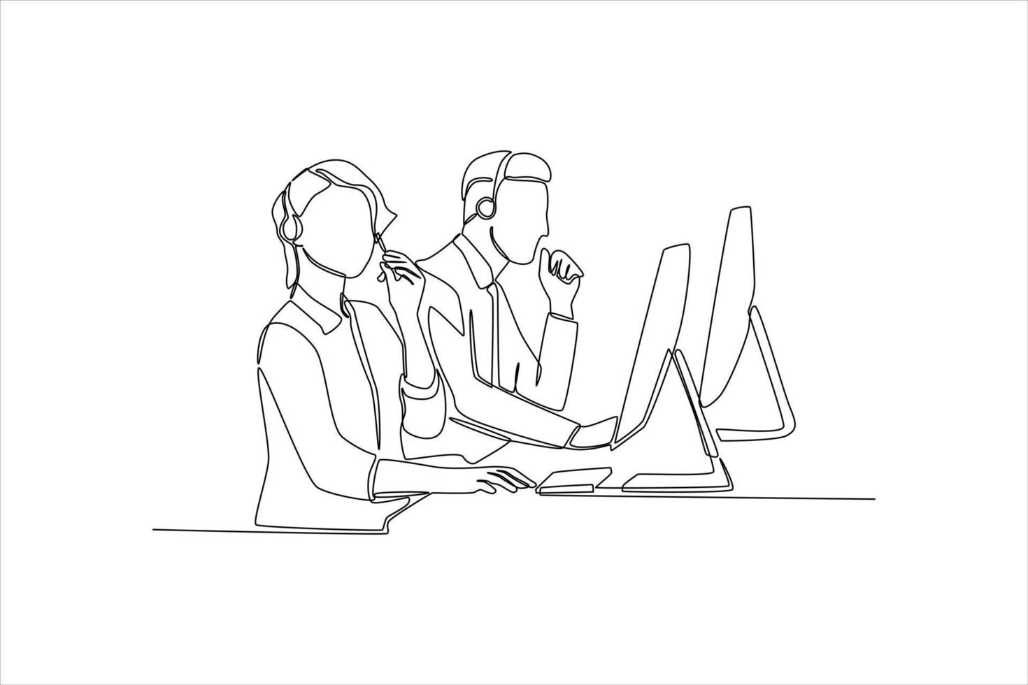 Executive Drawing Sketch