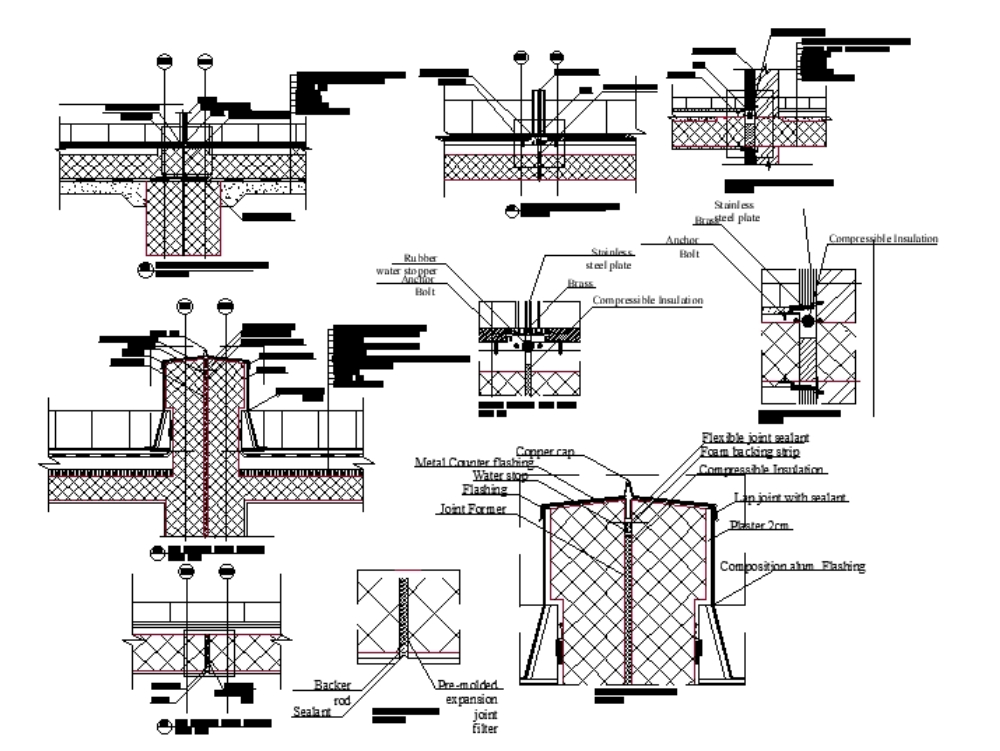 Expansion Joint Detail Drawing Photos