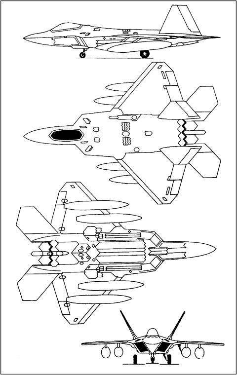 F-22 Drawing