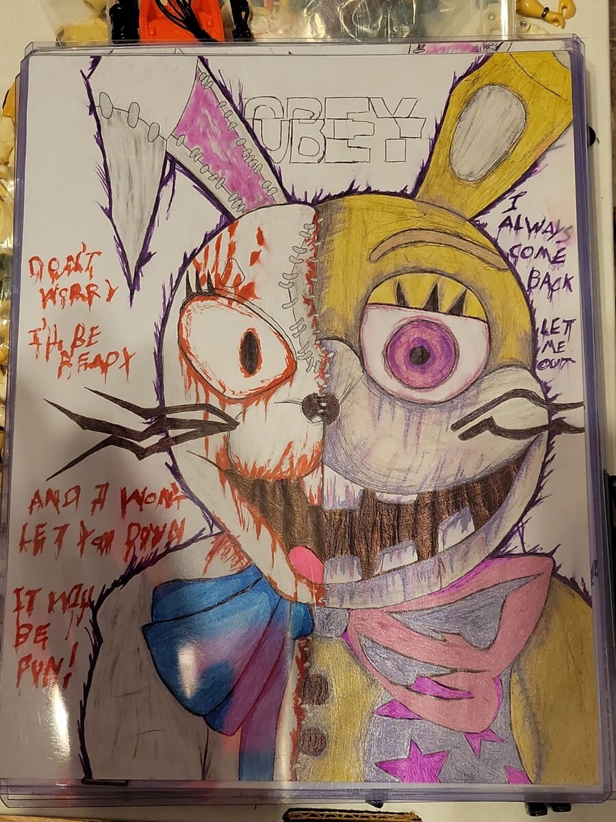 FNAF Fan Art Drawing Pic