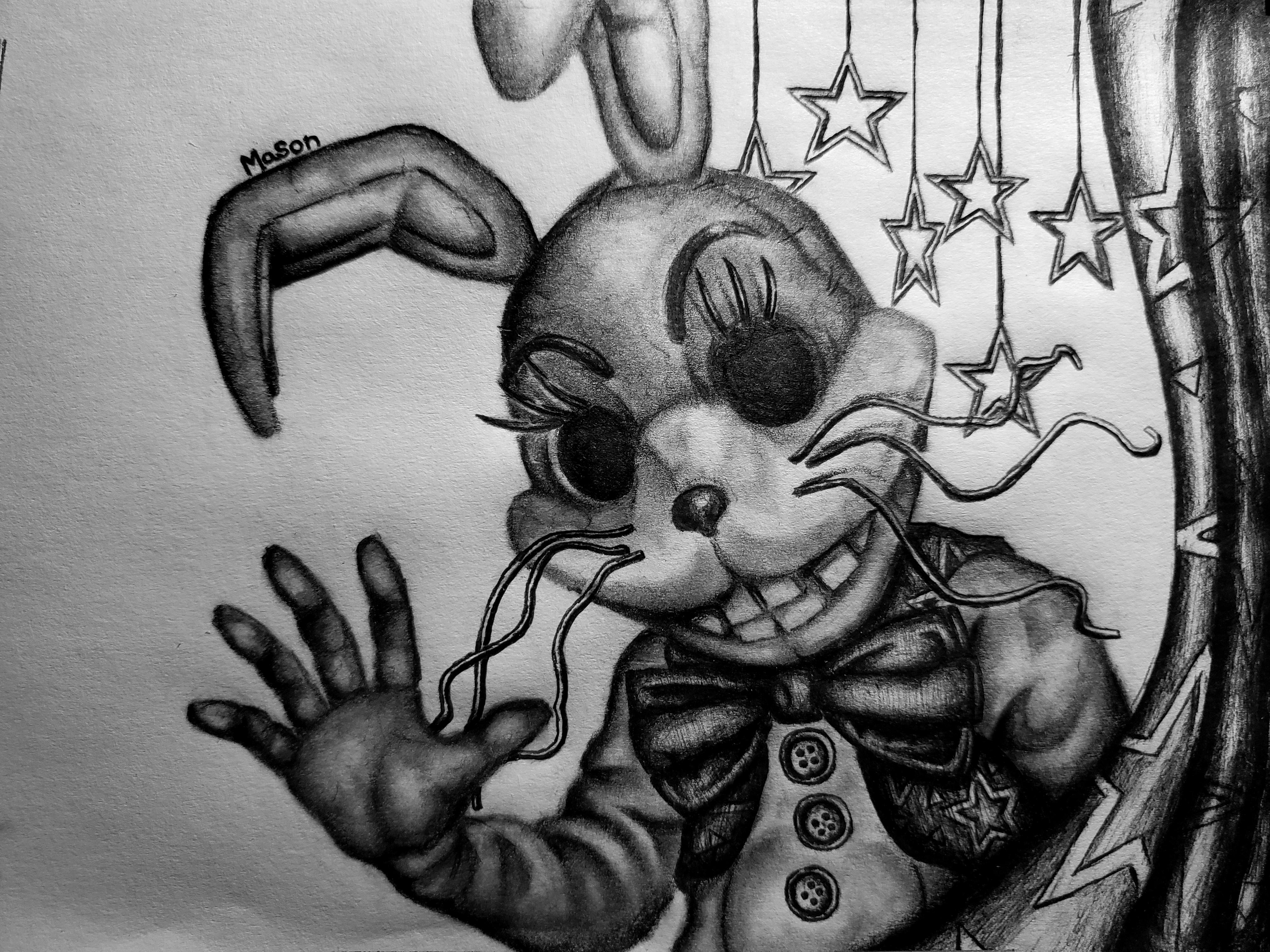 FNAF Fan Art Drawing Sketch