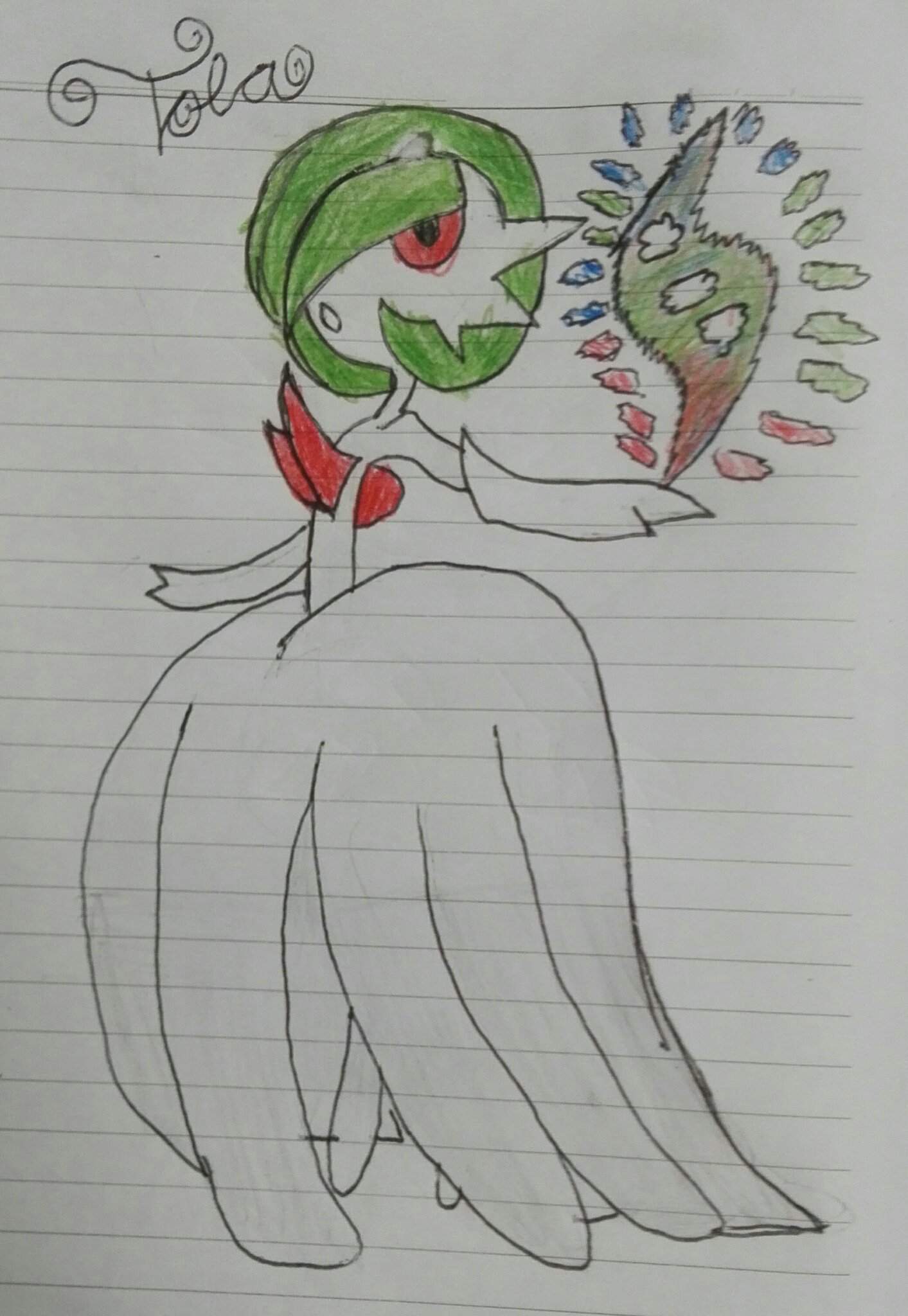 Gardevoir Drawing Art