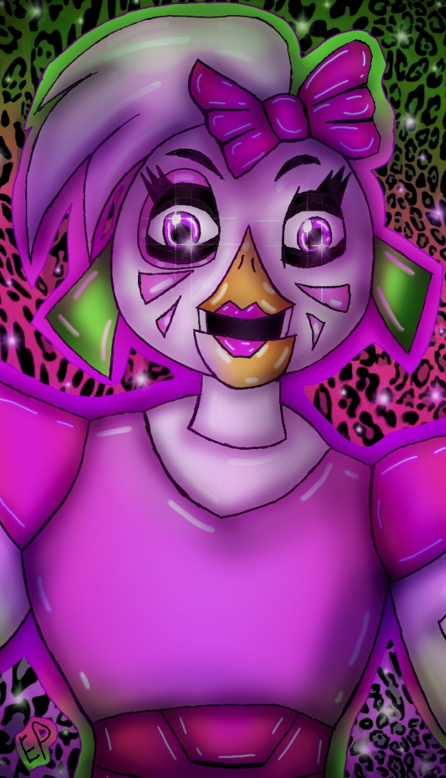 Glamrock Chica Drawing Beautiful Image