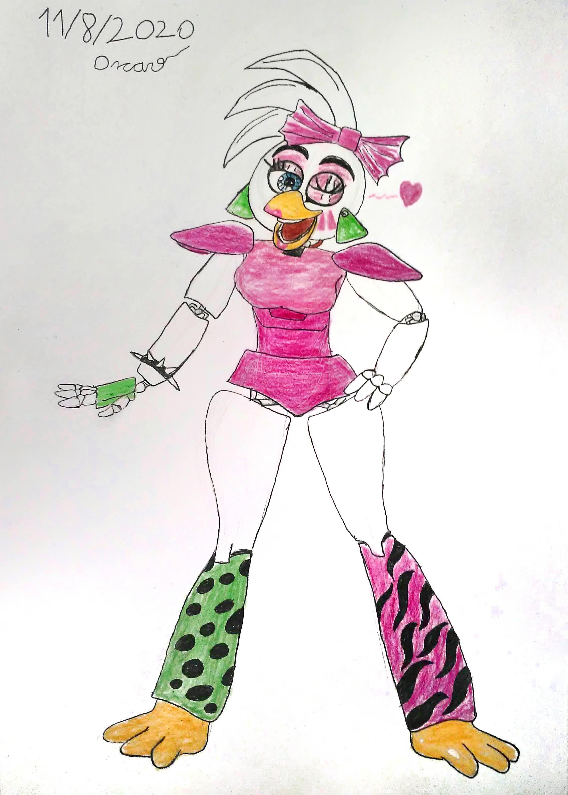 Glamrock Chica Drawing Photos