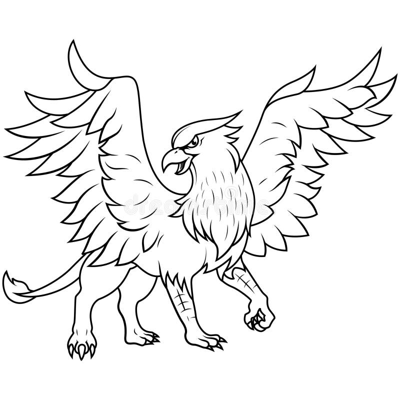 Griffin Drawing Creative Art