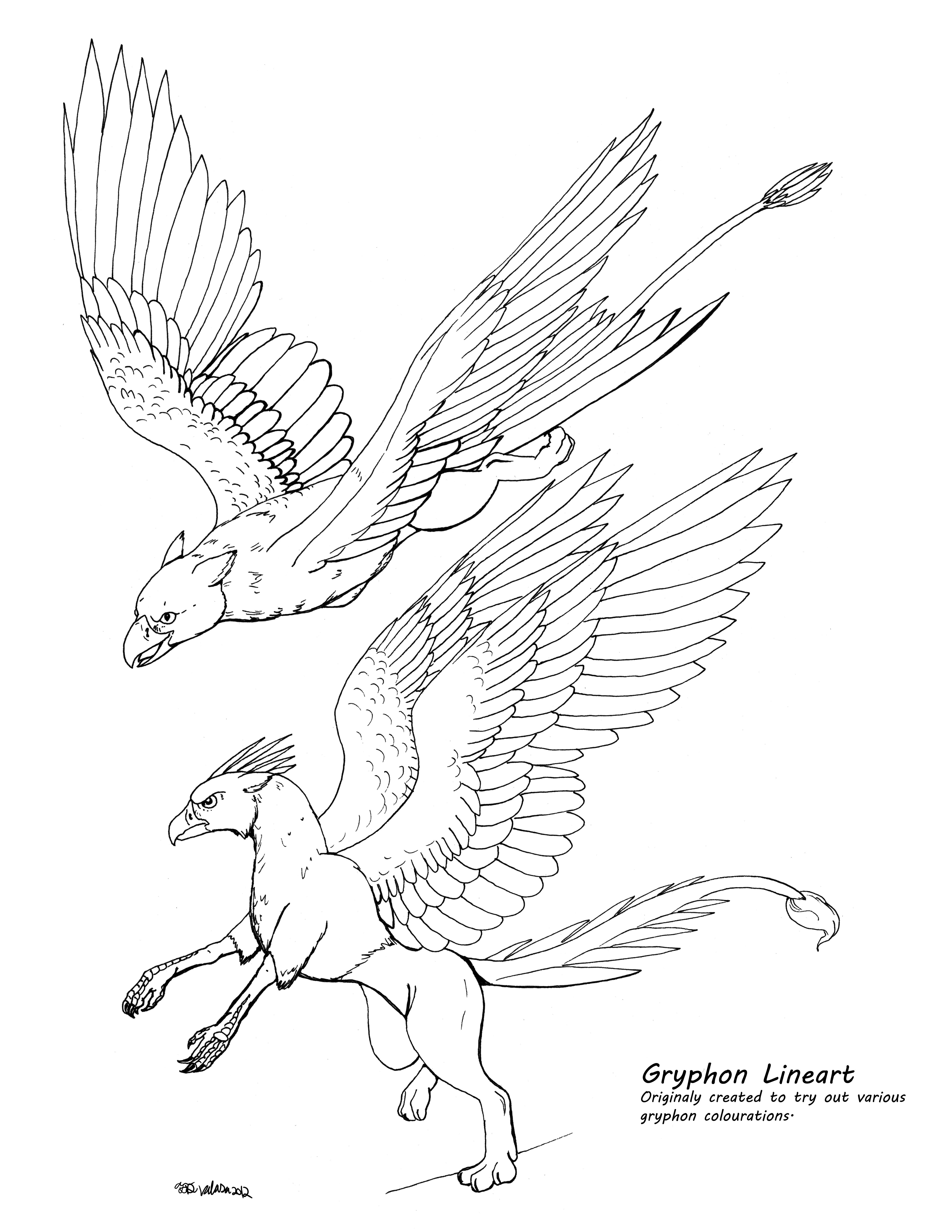 Griffin Drawing Image