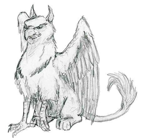 Griffin Drawing Pic