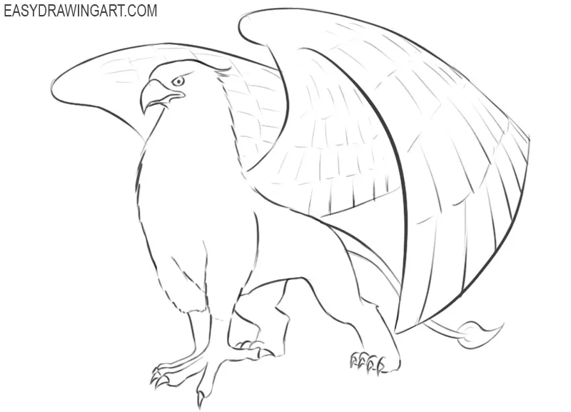 Griffin Drawing Picture