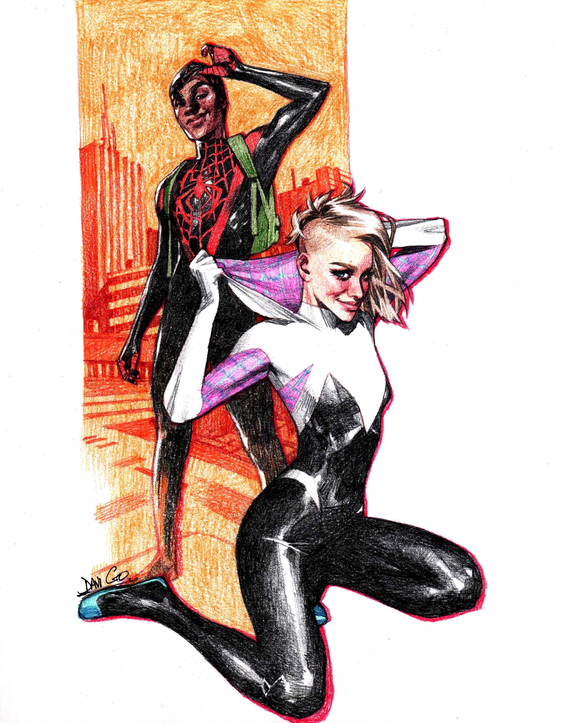 Gwen Stacy Best Drawing