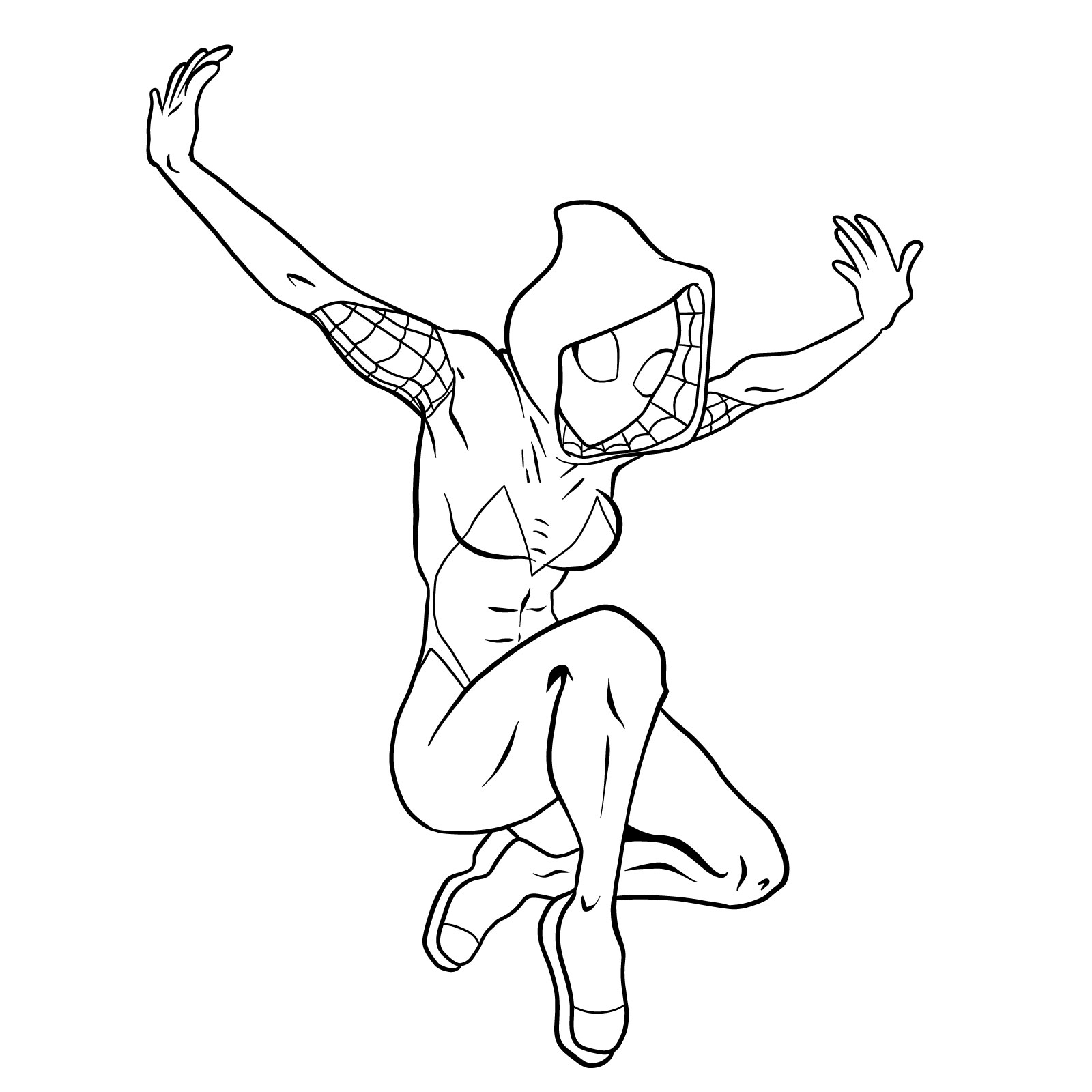 Gwen Stacy Drawing High-Quality