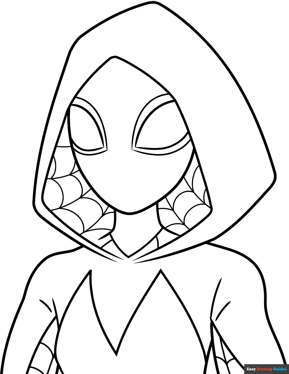 Gwen Stacy Drawing Image