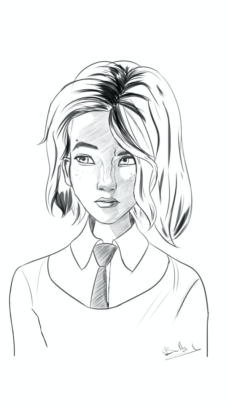 Gwen Stacy Drawing Picture