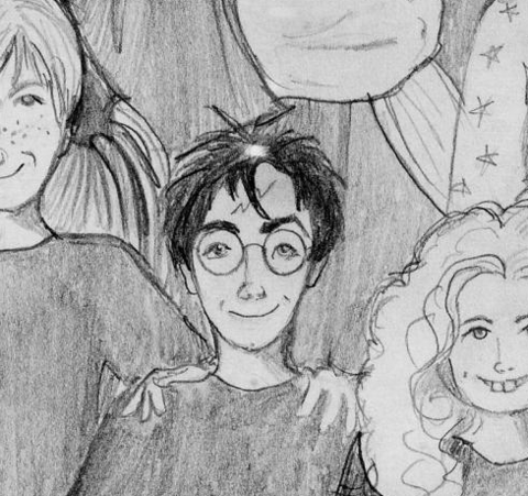 Harry Potter Scar Drawing Beautiful Art