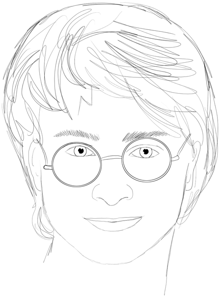 Harry Potter Scar Drawing Images