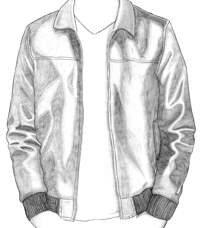 Leather Jacket Drawing Images