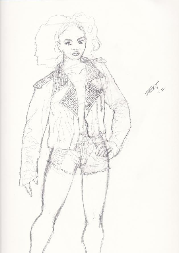 Leather Jacket Drawing Photos