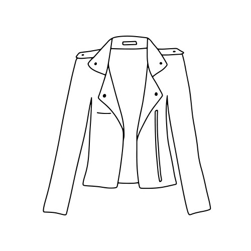 Leather Jacket Drawing