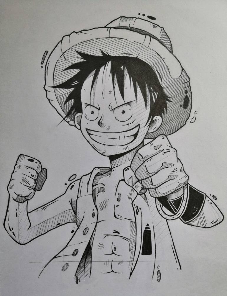 Luffy Drawing Amazing