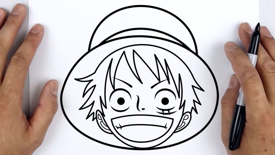 Luffy Drawing Art