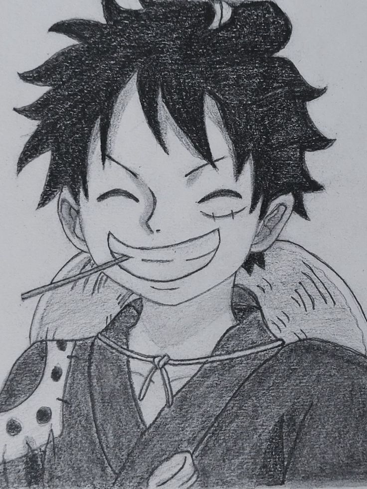 Luffy Drawing Creative Art