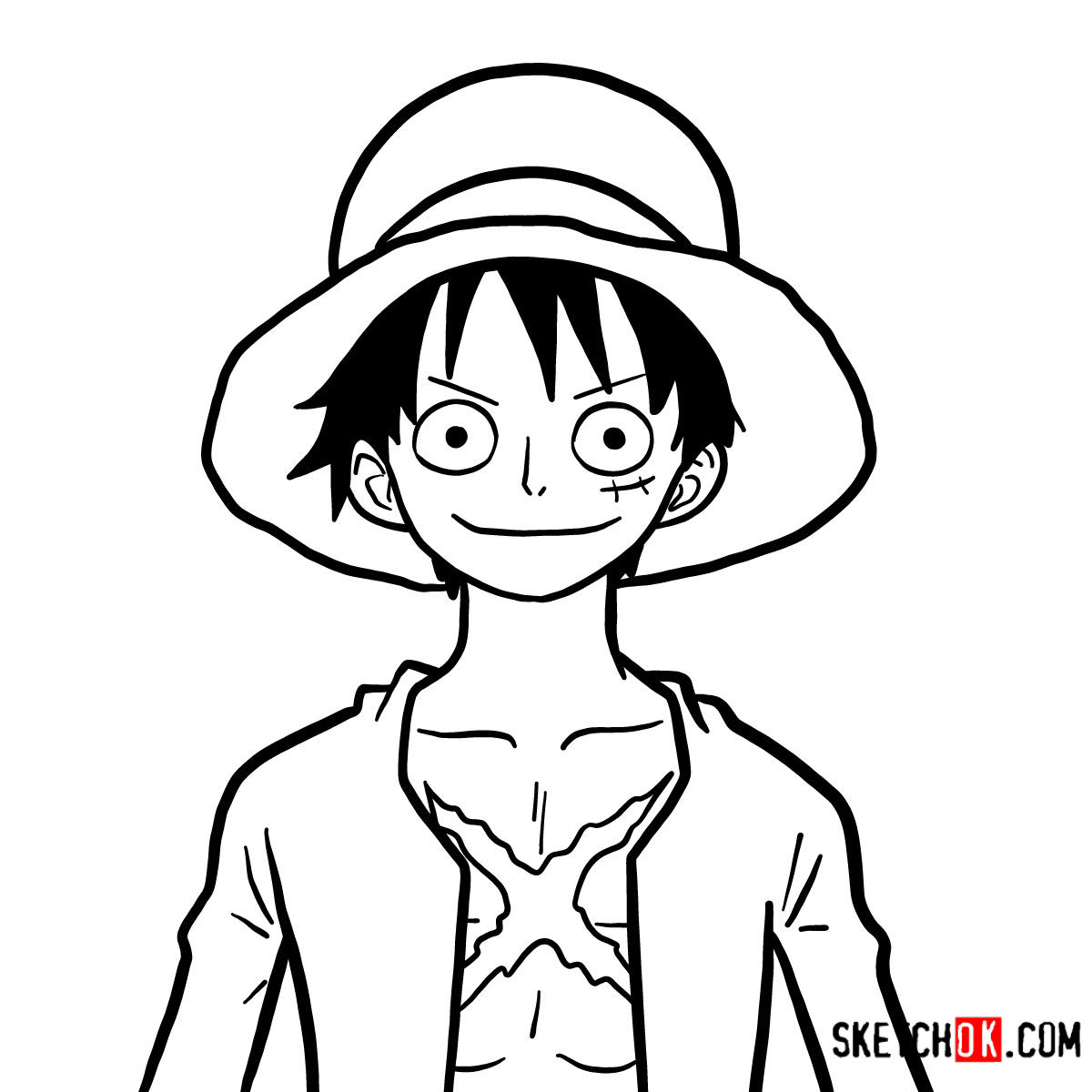 Luffy Drawing Pics