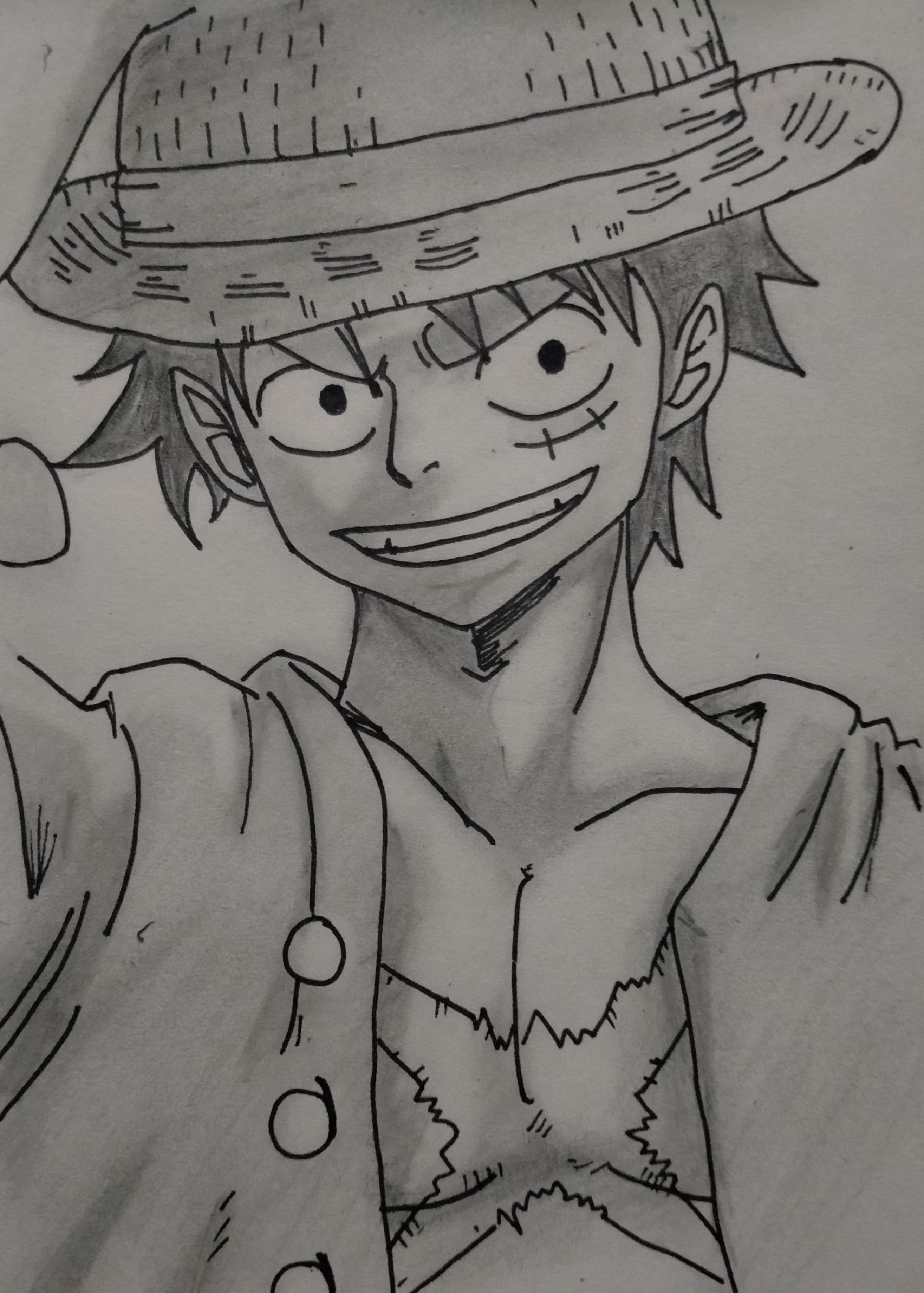 Luffy Drawing1