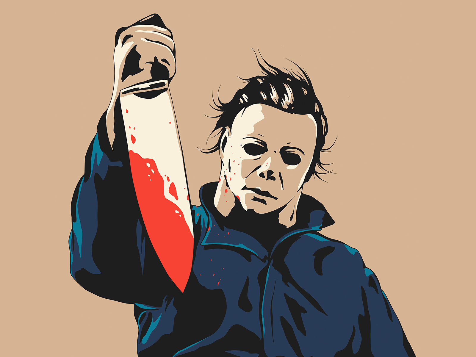 Michael Myers Art Drawing