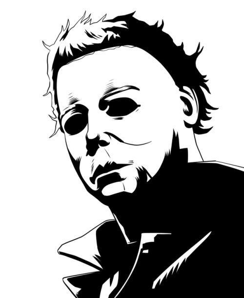 Michael Myers Drawing Beautiful Image