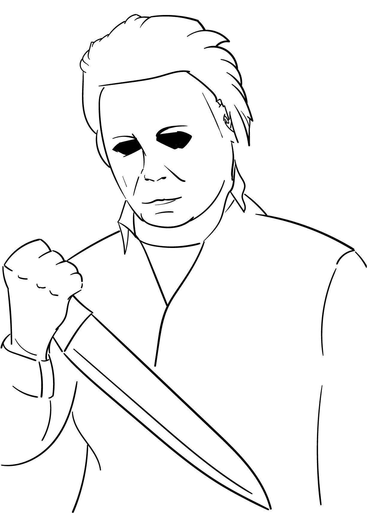 Michael Myers Drawing