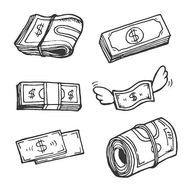 Money Art Drawing