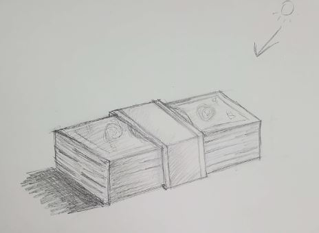 Money Drawing Sketch