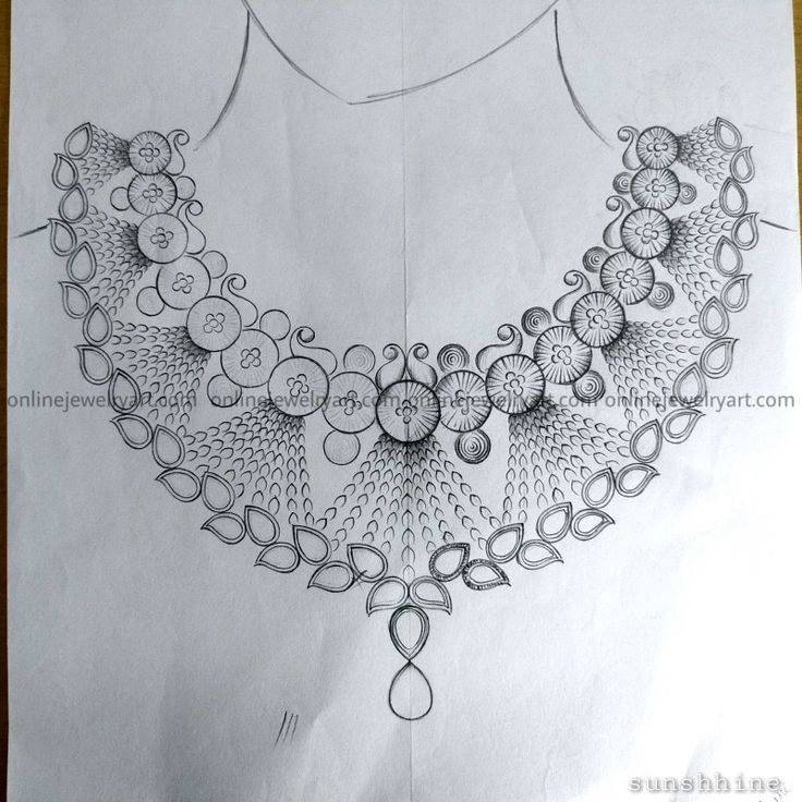 Necklace Drawing