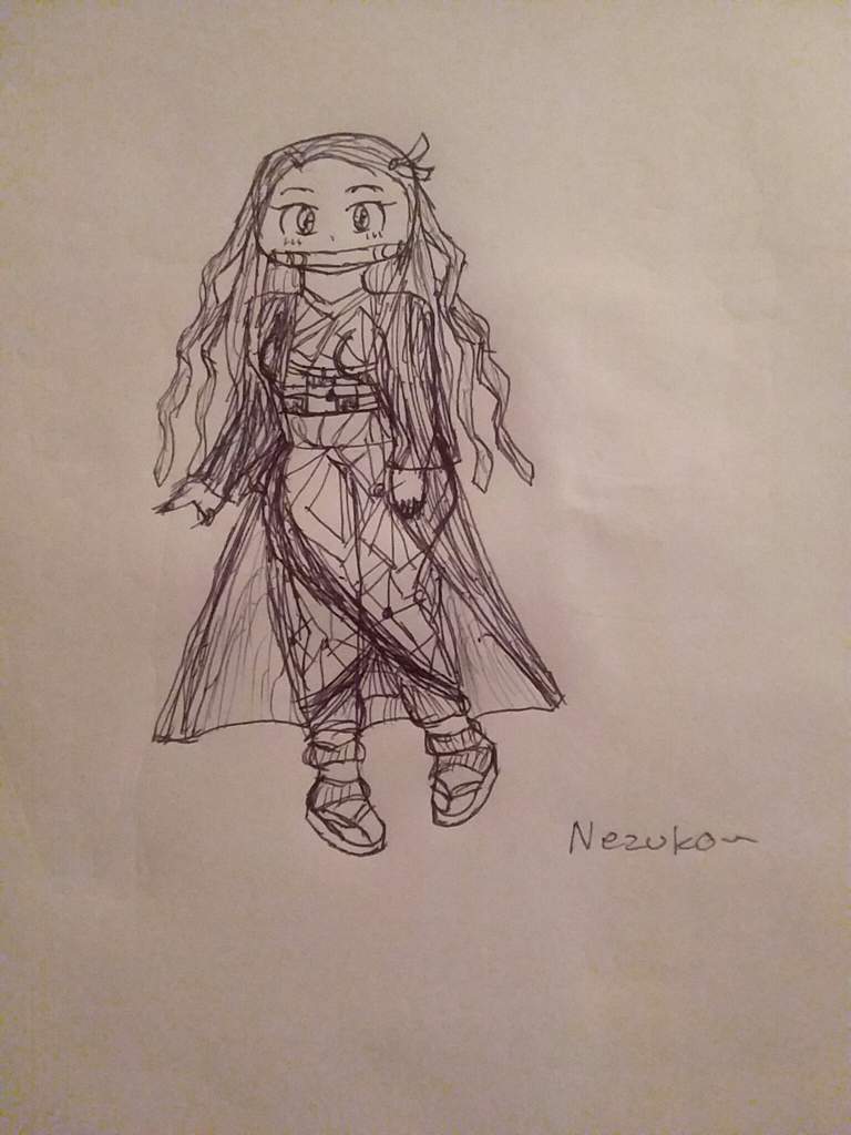 Nezuko Fanart Drawing Photo