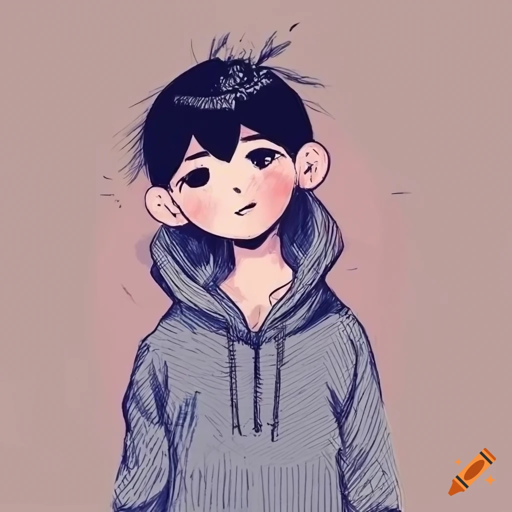 Omori Sunny Fanart Drawing Art