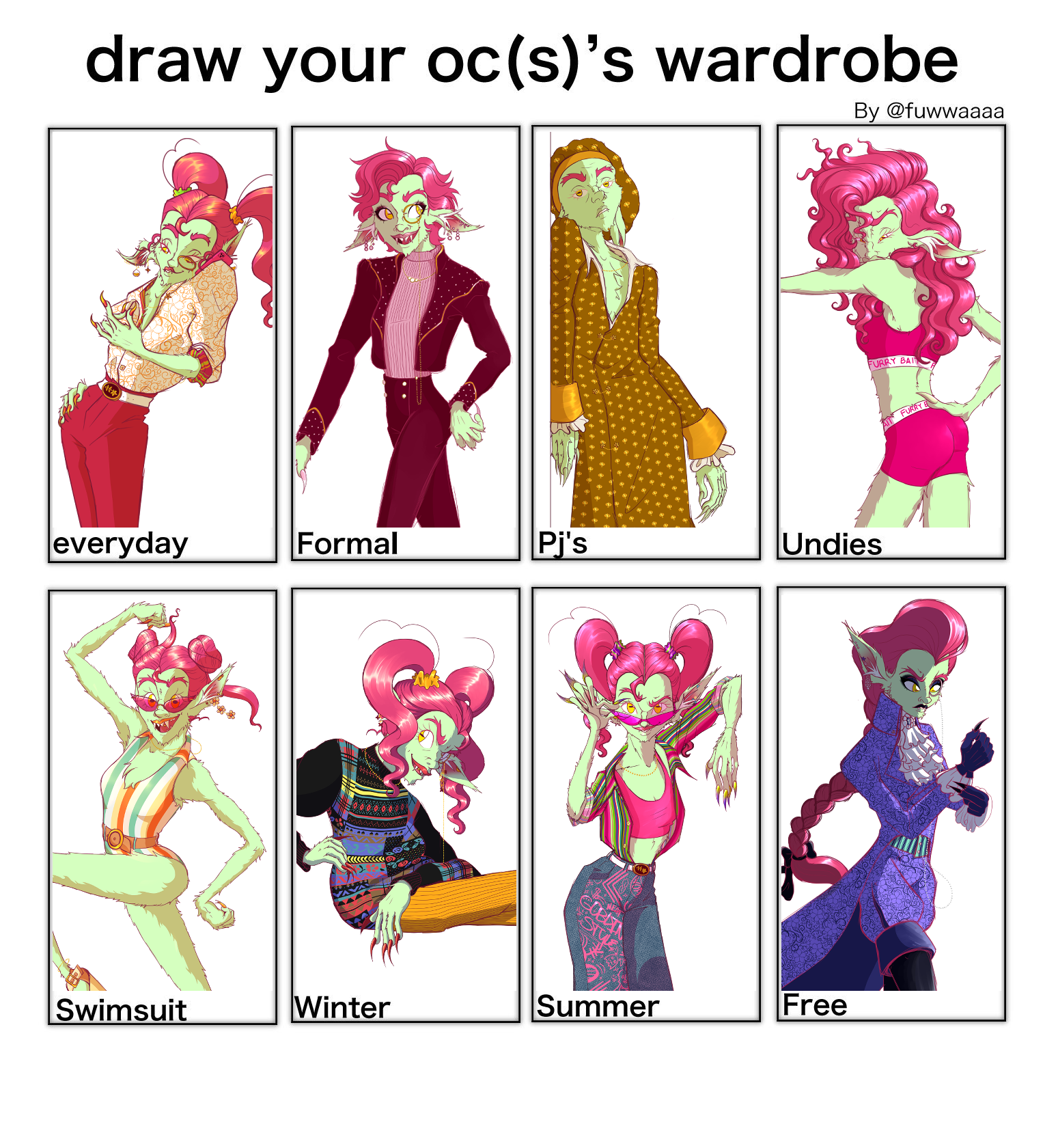 Outfit Meme Drawing High-Quality