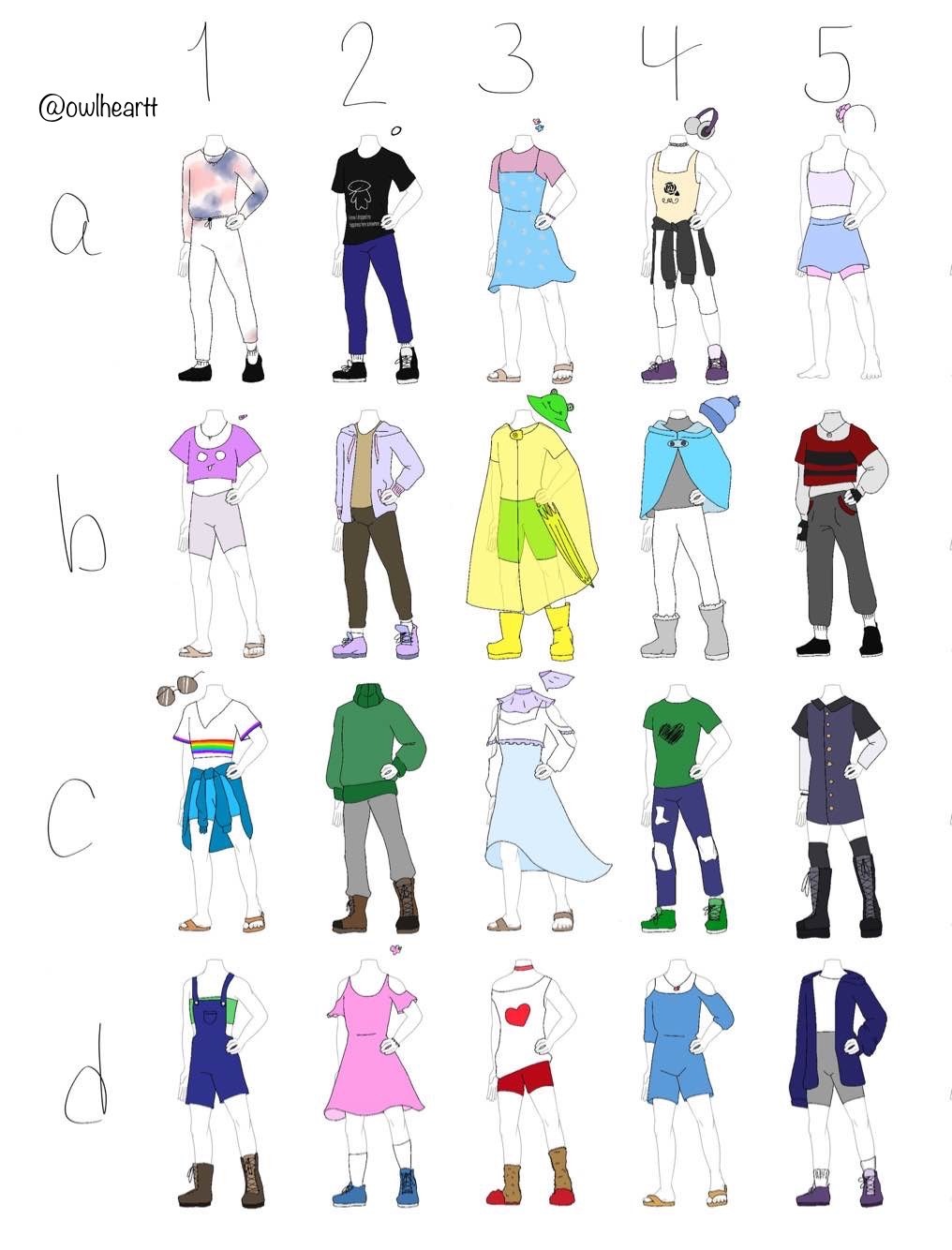 Outfit Meme Drawing Pic