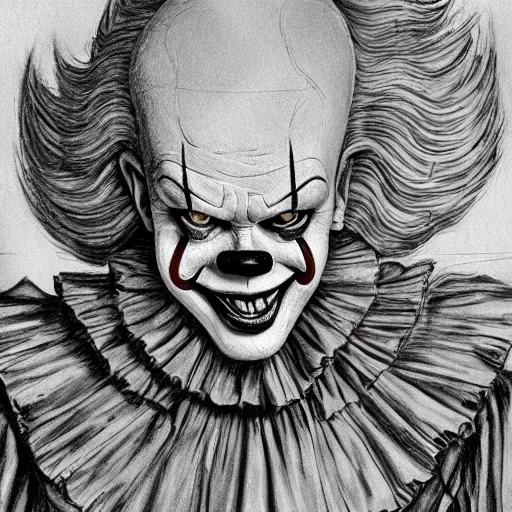 Pennywise Full Body Drawing Pics