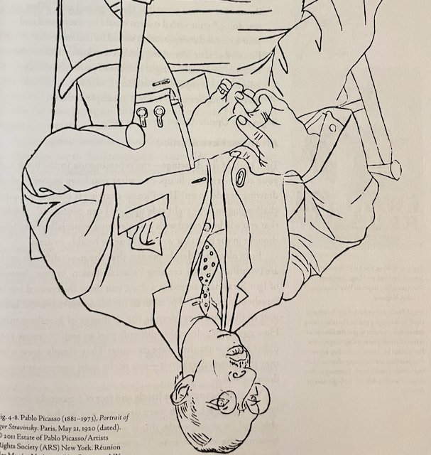 Picasso Upside Down Drawing Beautiful Image