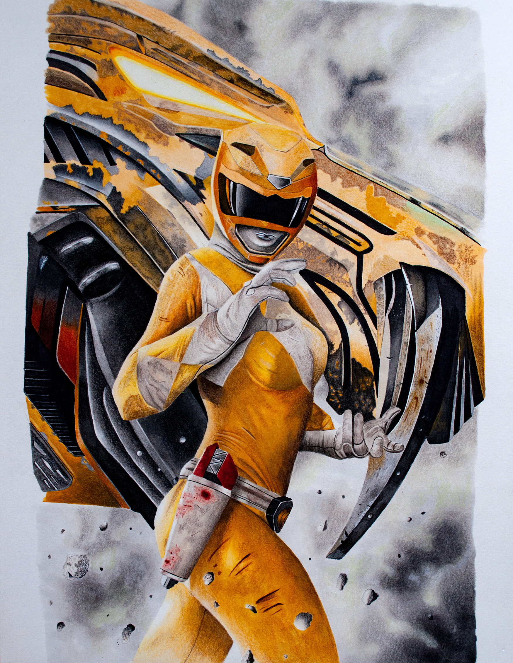 Power Rangers Best Drawing