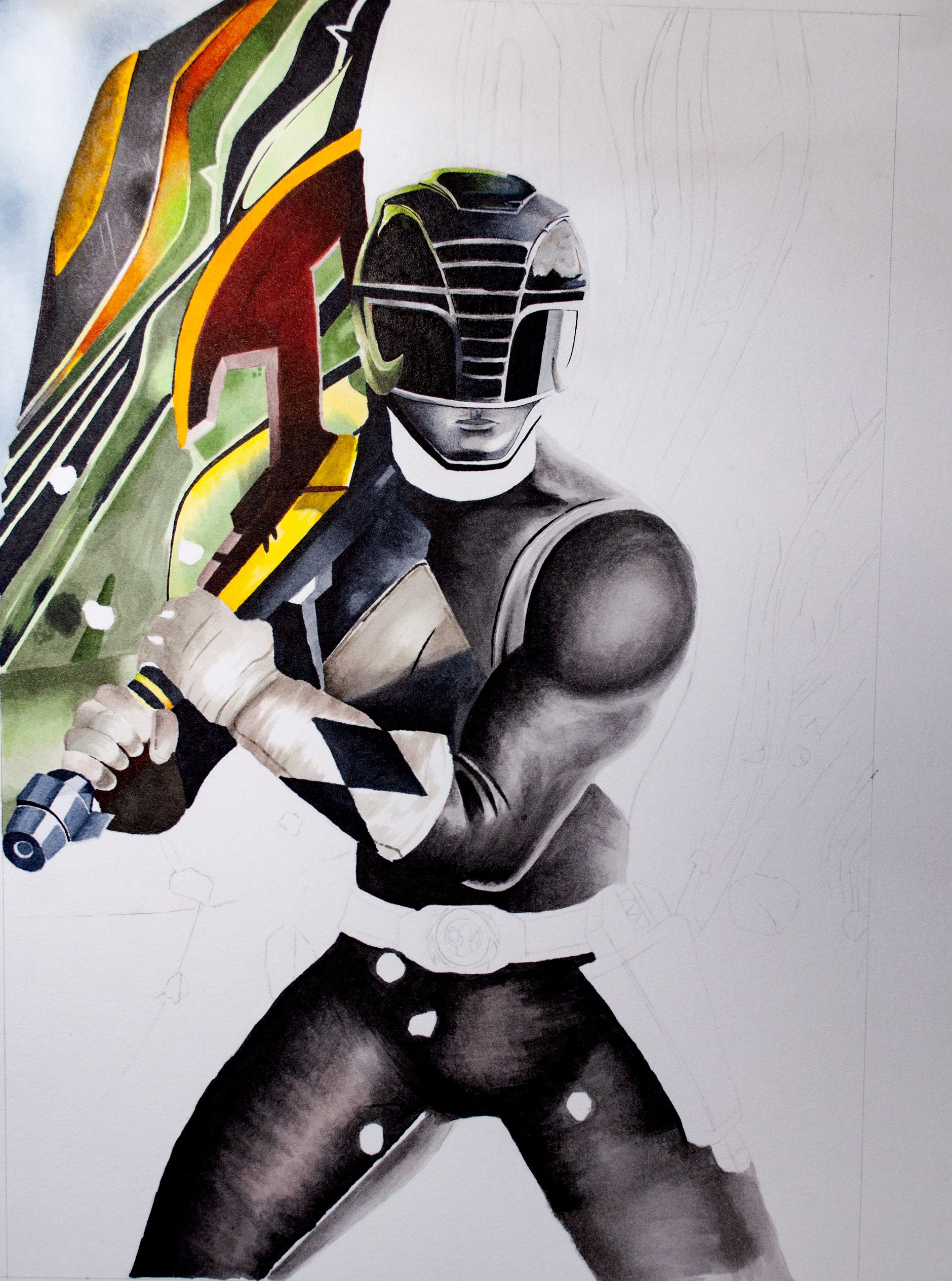 Power Rangers Drawing Pic