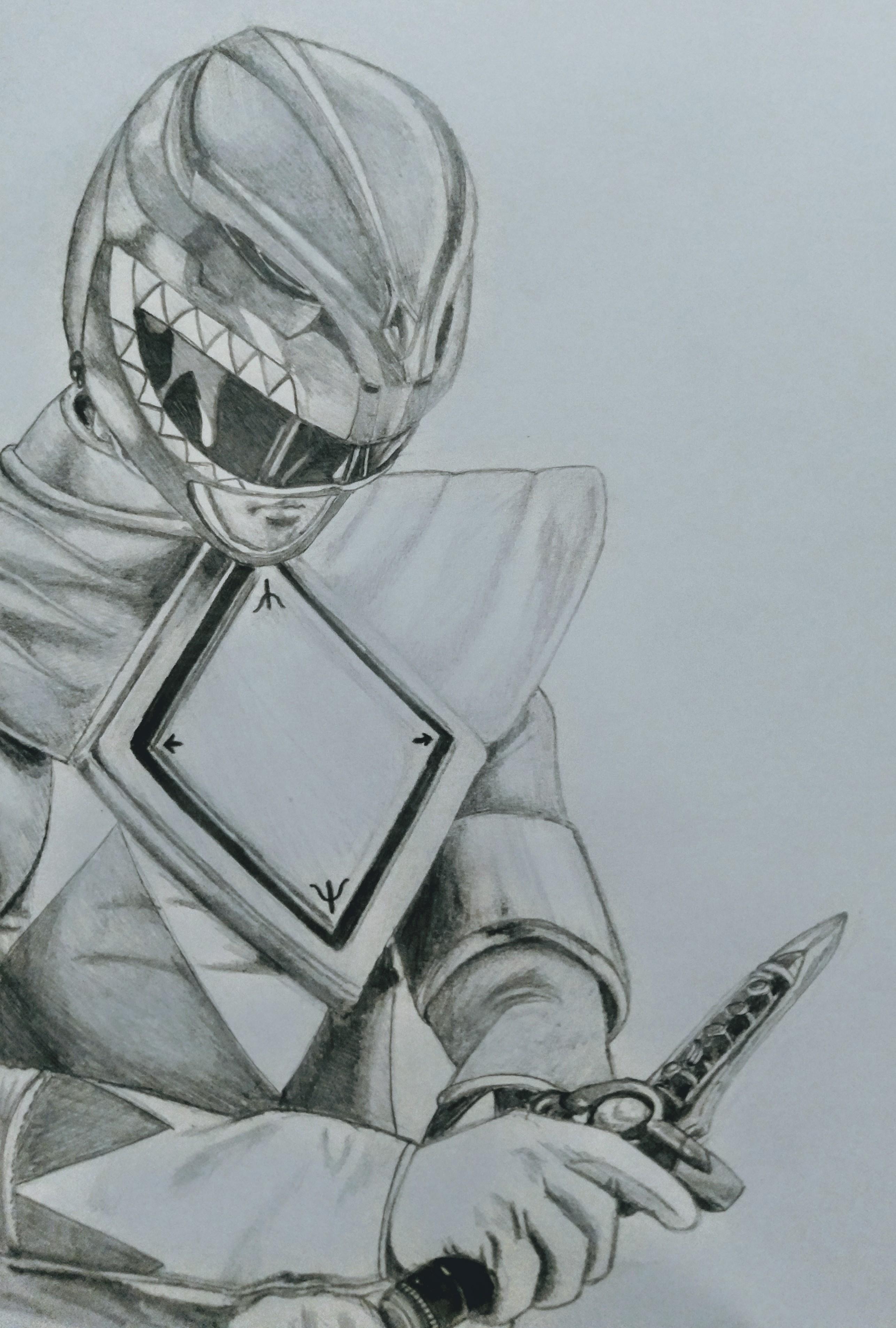 Power Rangers Drawing Realistic