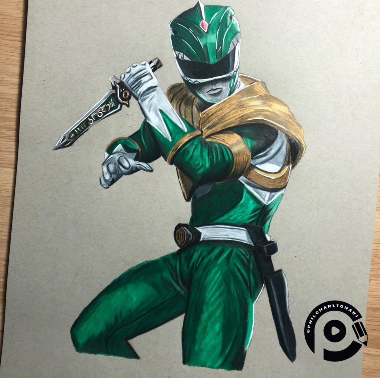 Power Rangers Drawing Sketch