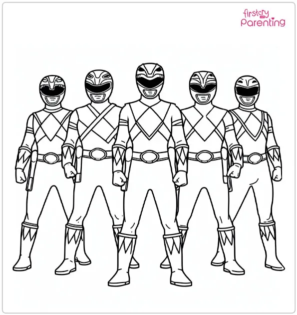 Power Rangers Drawing