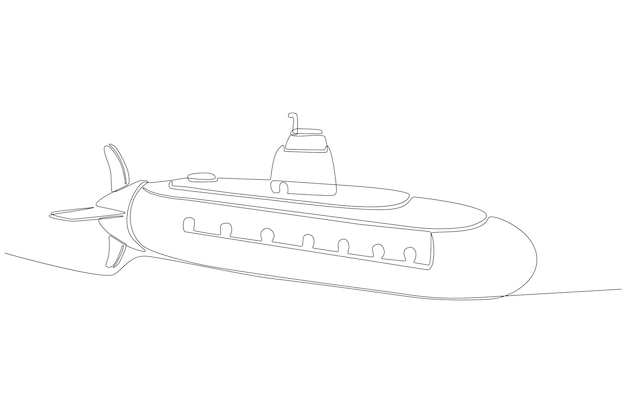 Submarine Drawing Creative Art