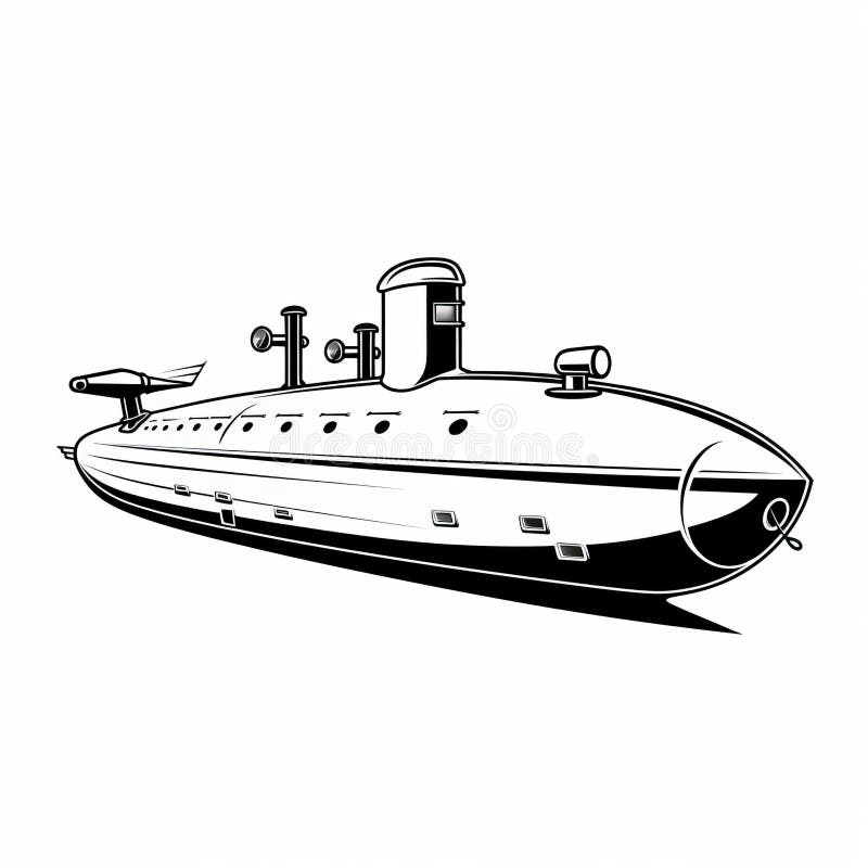 Submarine Drawing Images