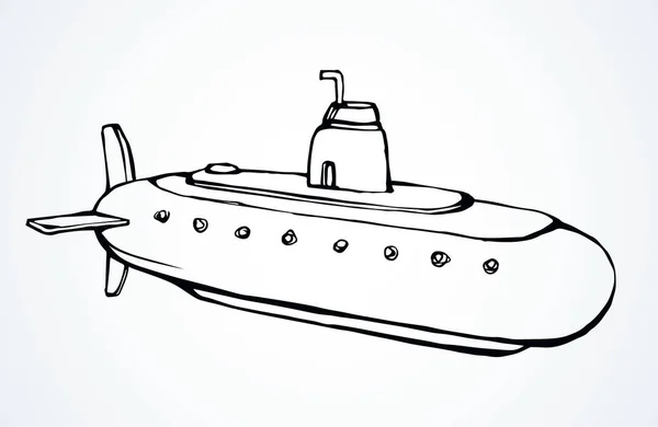 Submarine Drawing Pic