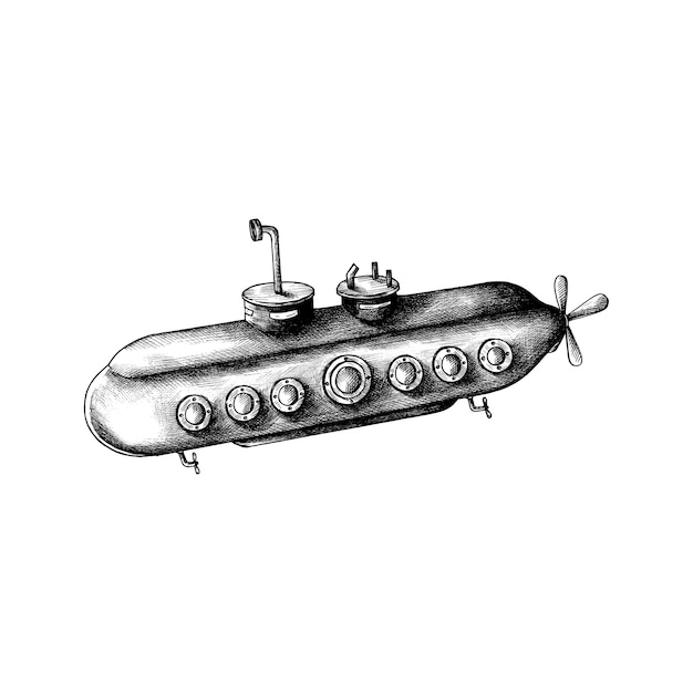 Submarine Drawing