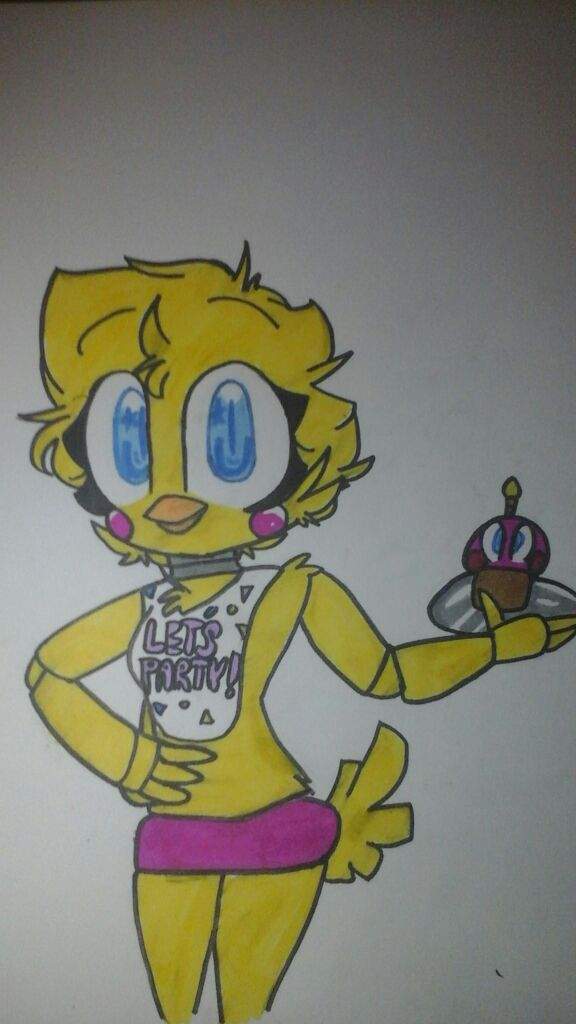 Toy Chica Drawing Realistic