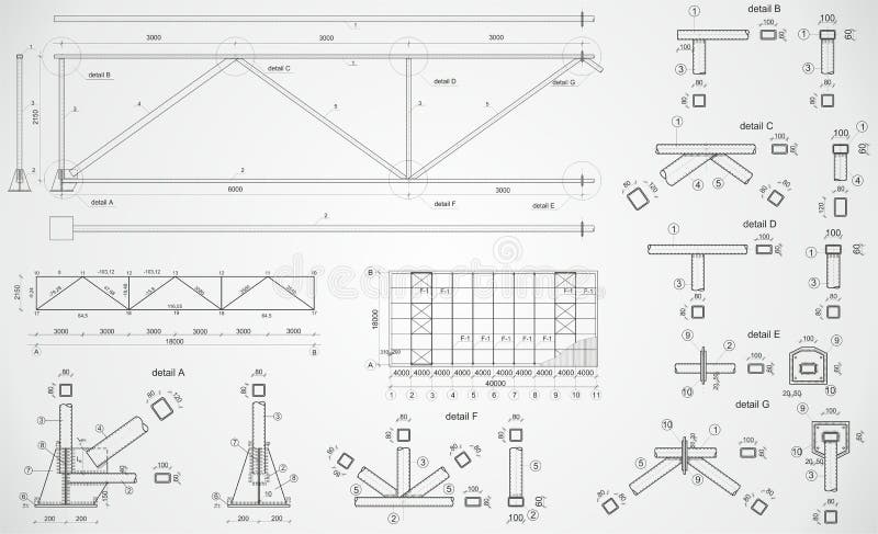 Truss Drawing Beautiful Art